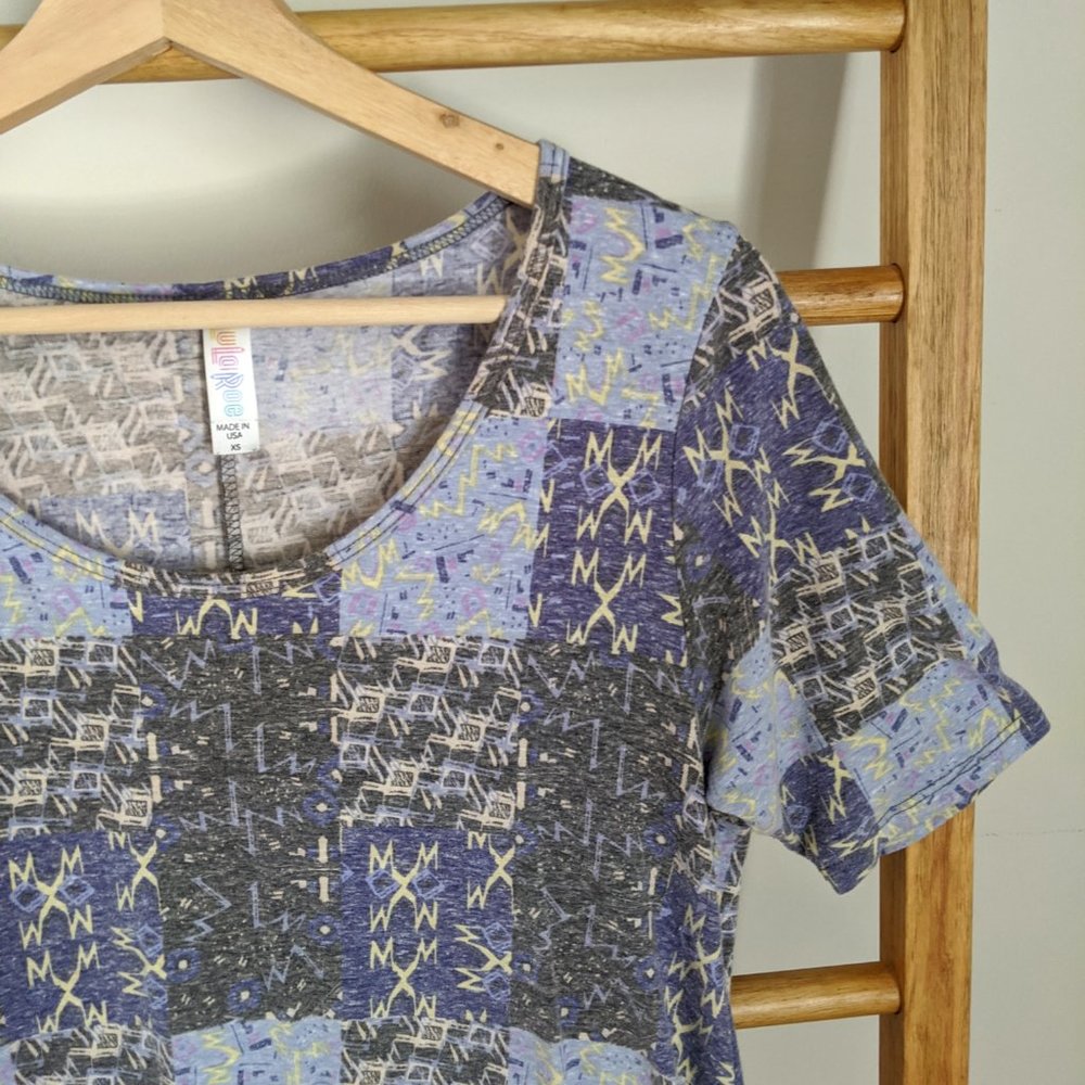 Lularoe Patchwork Perfect Tee - image 2